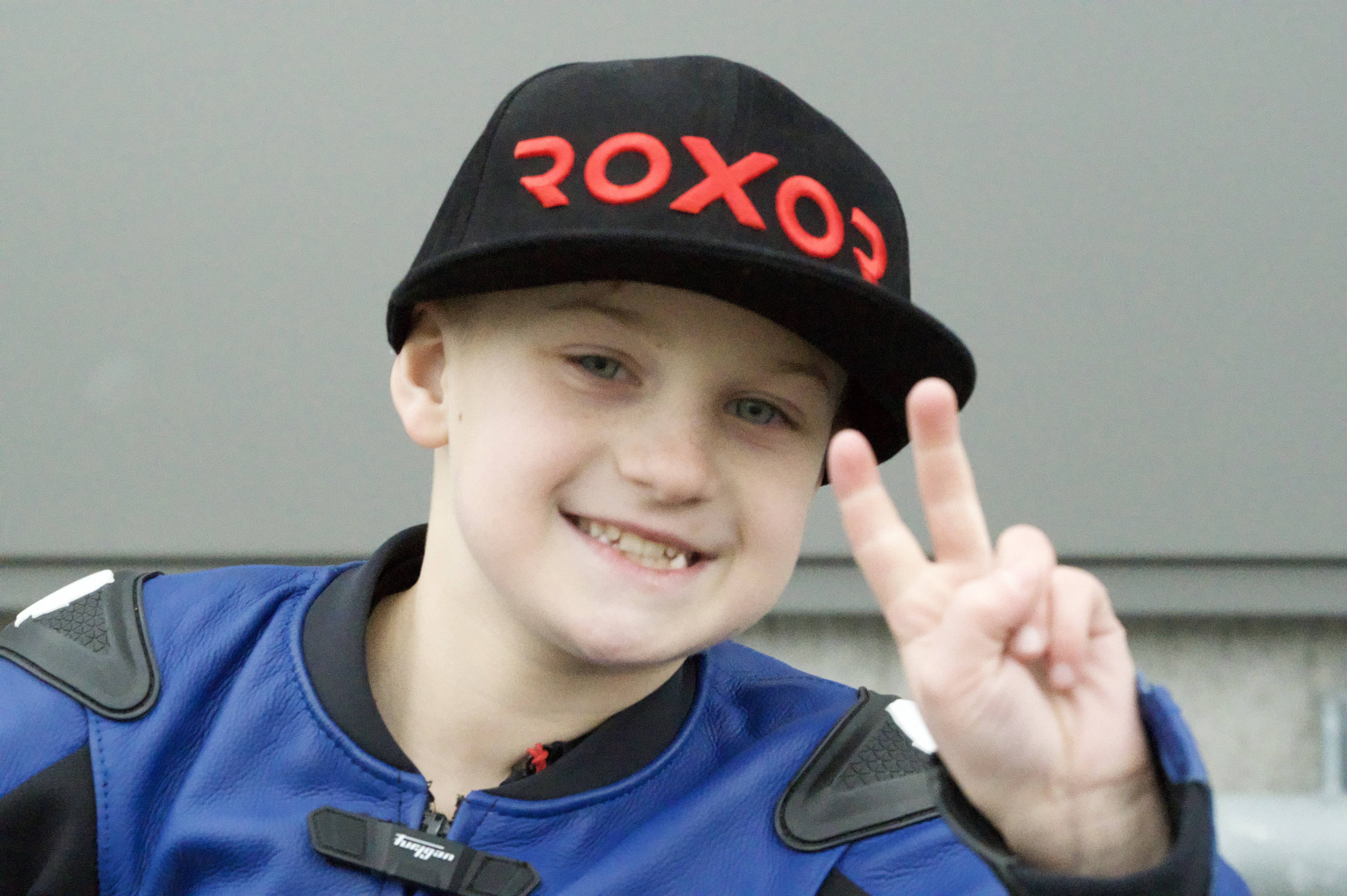 Hans Ingold im Rennen, ADAC Pocket Bike Cup 2024